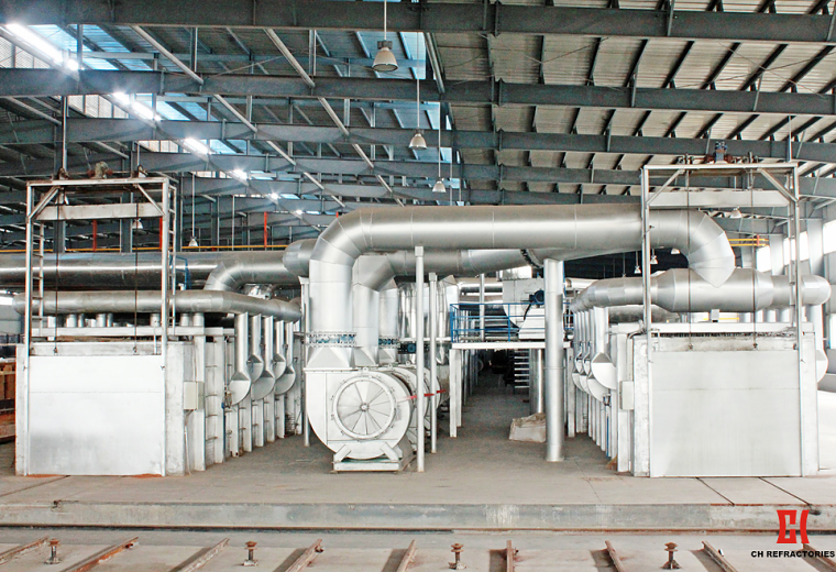 CH Refractories 111-Meter High Temperature Tunnel Kiln 1