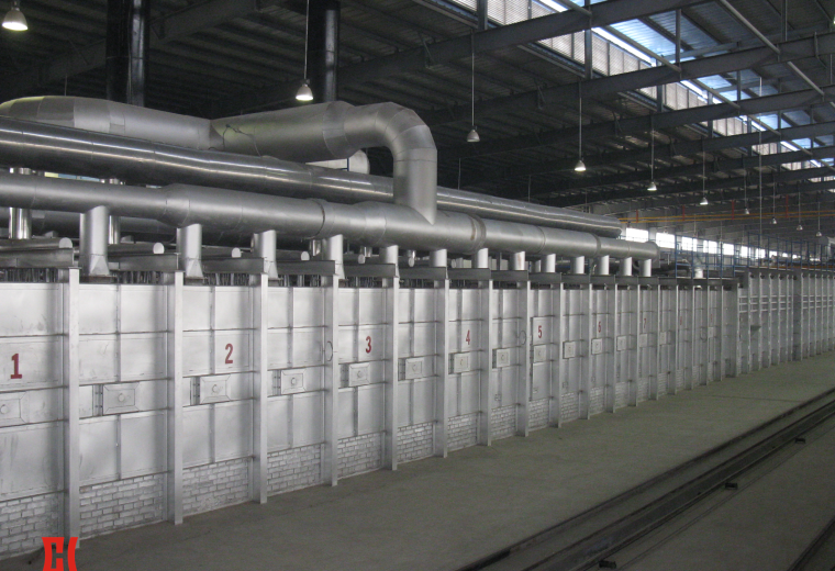 CH Refractories 111-Meter High Temperature Tunnel Kiln 5
