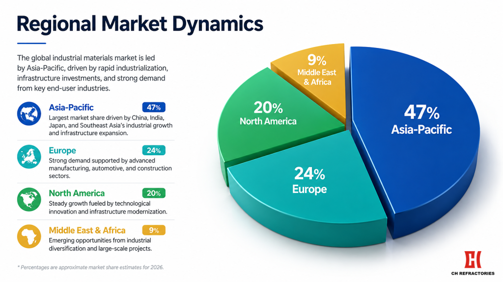 CH Refractories Regional Market Dynamics 2026 - Global Industrial Materials