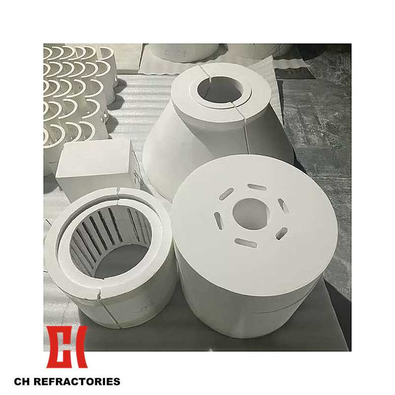 Ceramic fiber shaped pieces photo 2