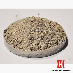 Zircon ramming mass