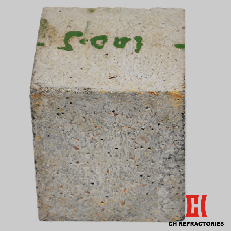 High-strength wear-resistant refractory self-flowing castable photo 1