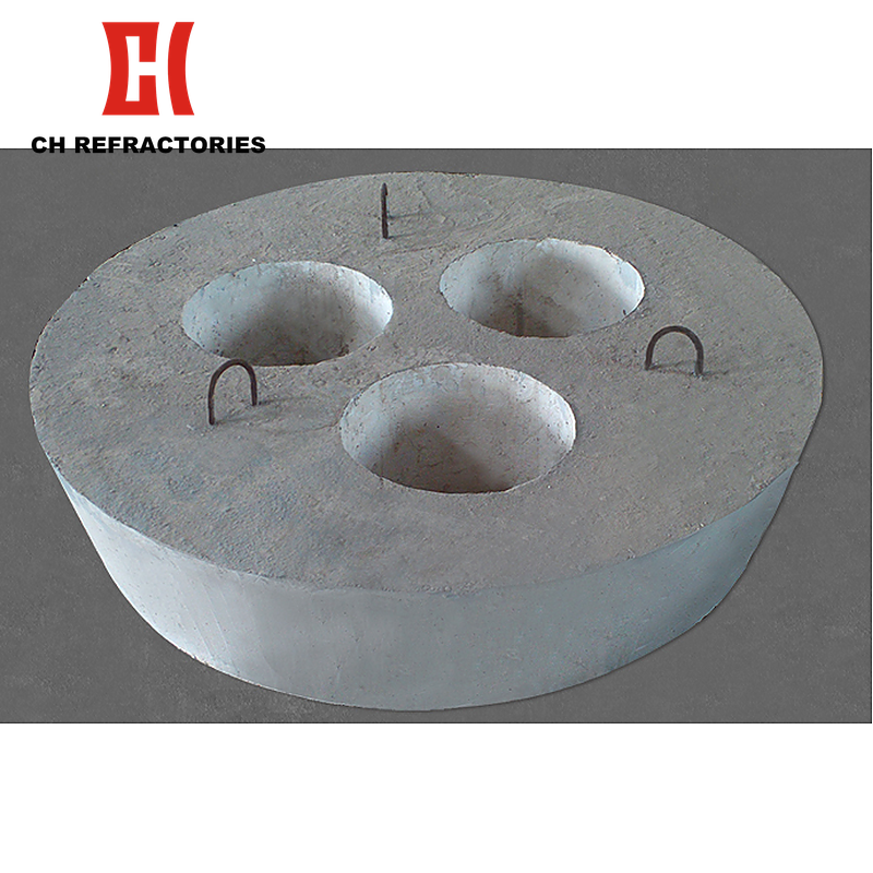 Pre-cast shapes for electrode area of Ladle Furnace (LF) photo 1
