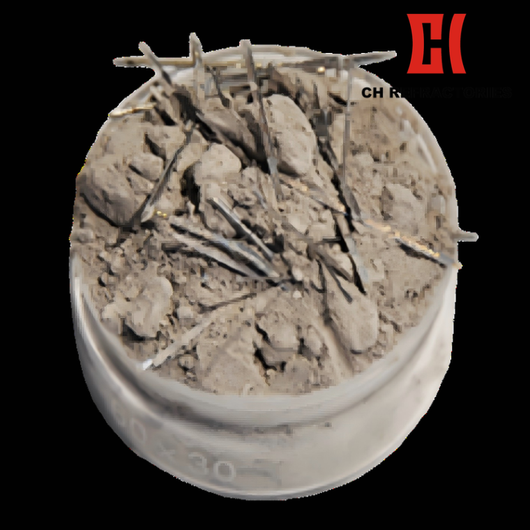 Steel fiber-reinforced wear-resistant castable photo 3
